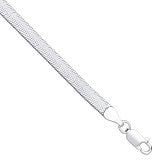 925 Sterling Silver Herringbone 4.5mm Chain