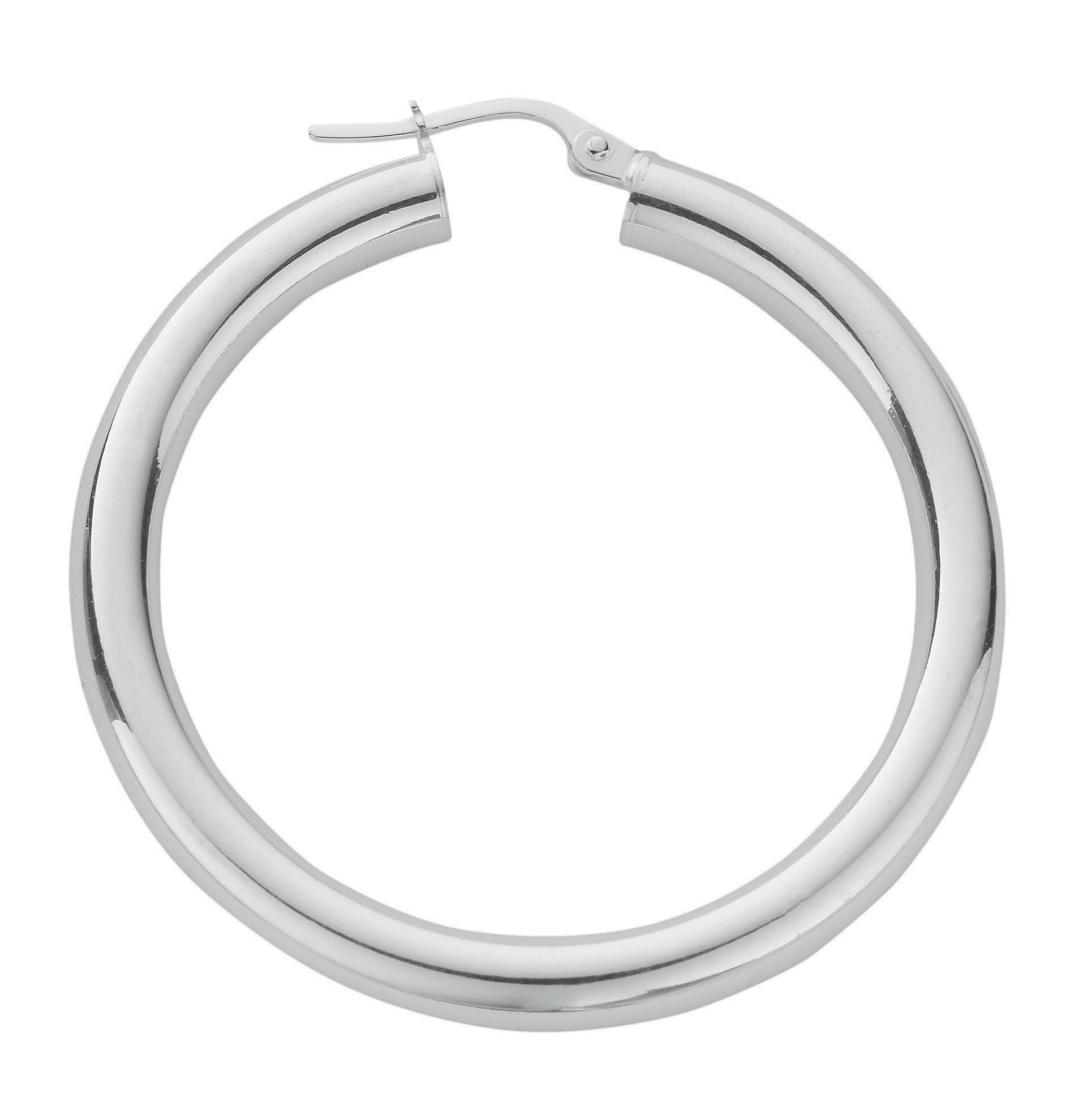 925 Sterling Silver Hoop Earrings