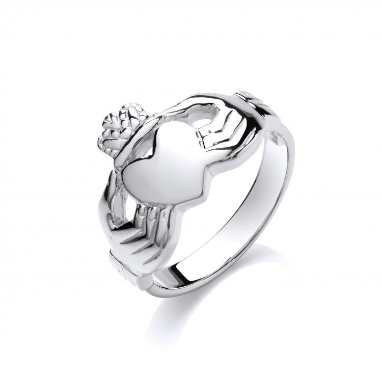 925 Sterling Silver Claddagh Ring