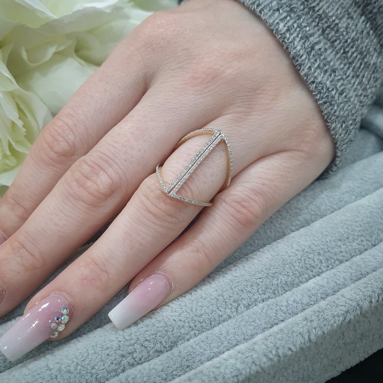 9ct Yellow Gold 0.20ct Diamond Dress Ring