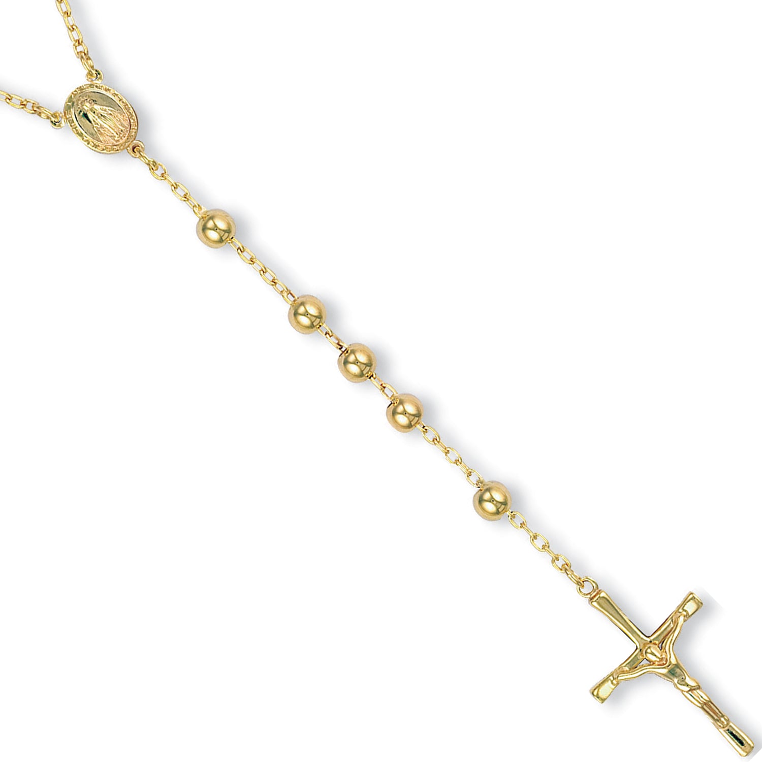 9ct Yellow Gold Rosary Beads 28
