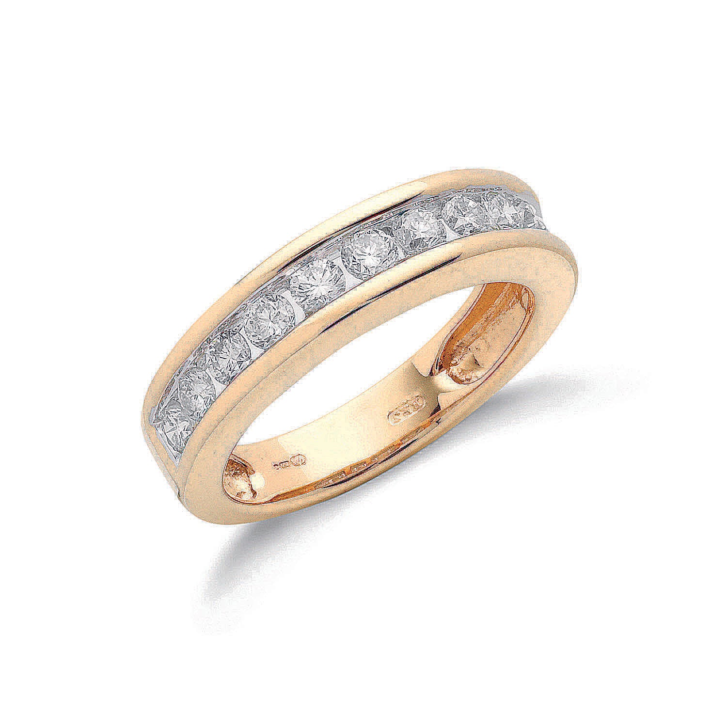 18ct Yellow Gold 1.00ct Diamond Eternity Ring