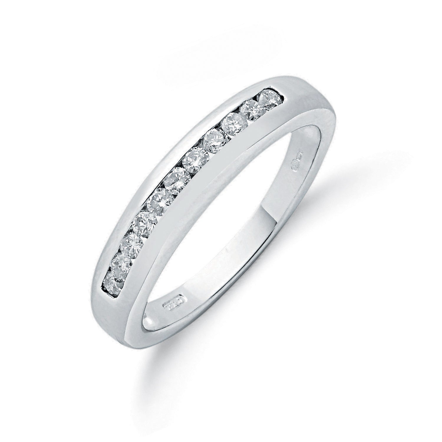 18ct White Gold 0.25ct Diamond Eternity Ring