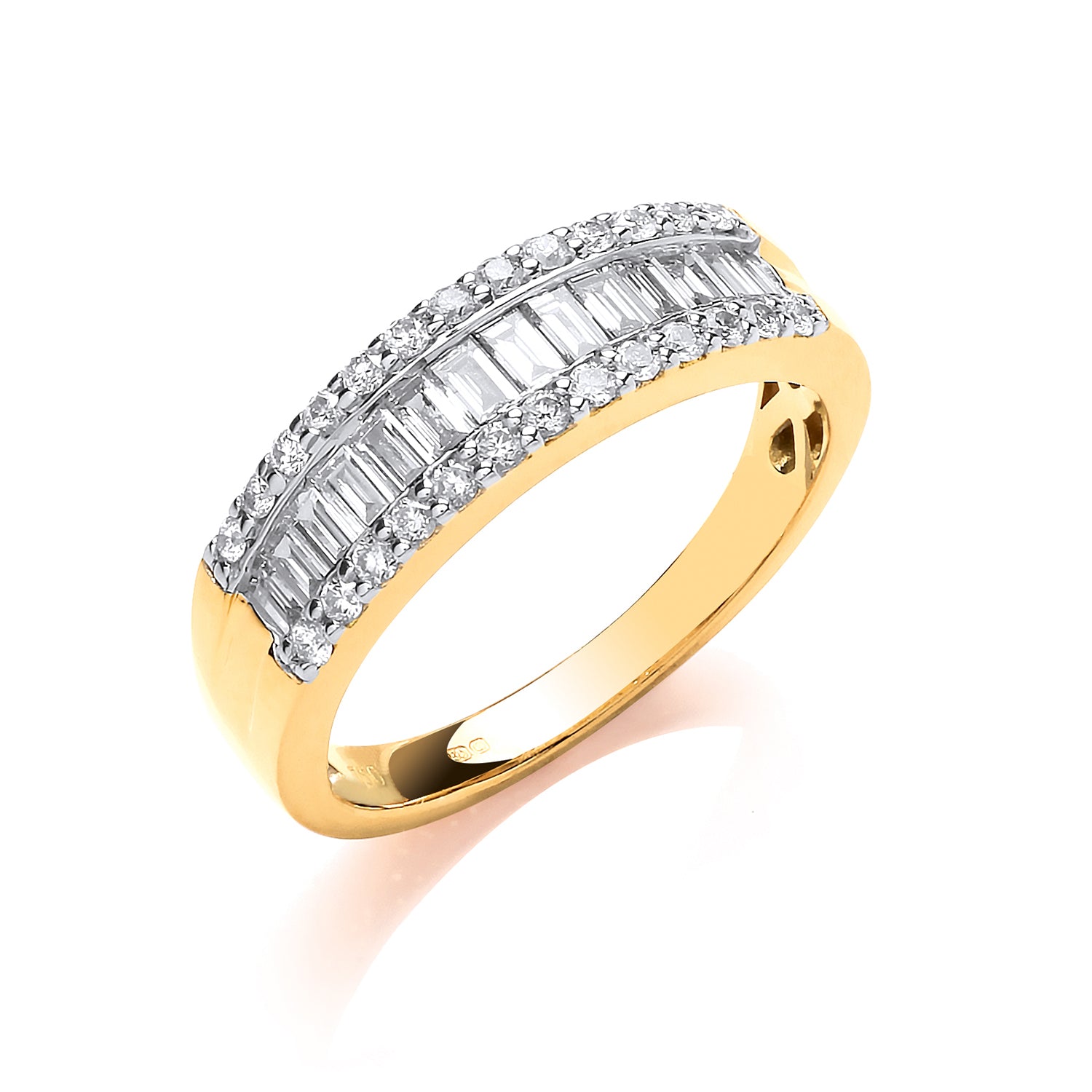 18ct Yellow Gold 0.55ct Diamond Ring