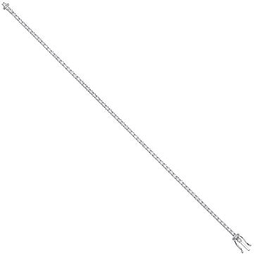 18ct illusion Set 0.75ct Diamond Tennis Bracelet