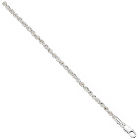 925 Sterling Silver 4.3mm Rope Chain