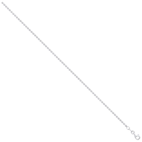 925 Sterling Silver 2mm Ball Bead Chain