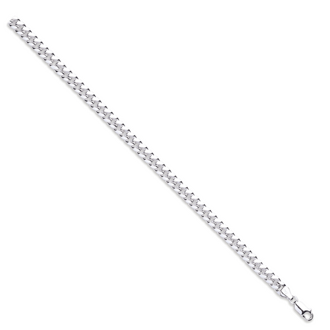 925 Sterling Silver 6.5mm Dome Cuban Link Chain/Bracelet
