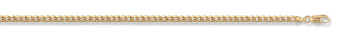 9ct Yellow Gold 3.8mm Curb Chain