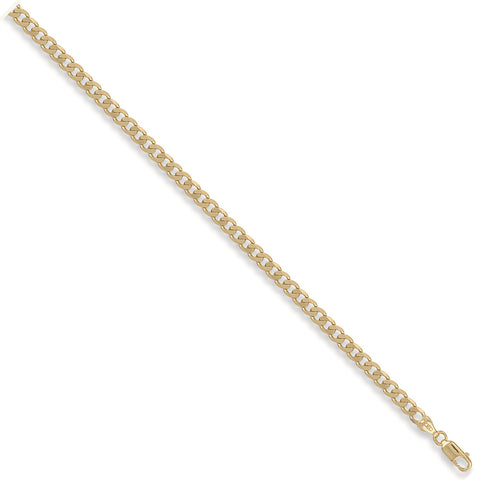 9ct Yellow Gold Hallmarked 4.6mm Curb Chain