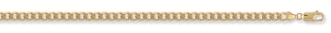 9ct Yellow Gold 5.4mm Curb Chain