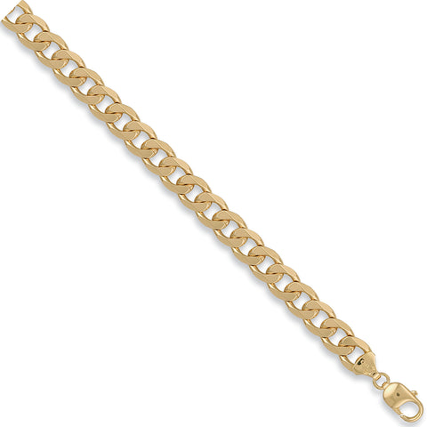 9ct Yellow Gold 10.0mm Curb Chain
