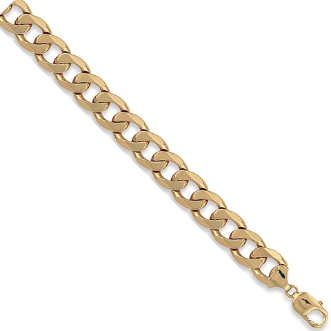 9ct Yellow Gold 14.0mm Curb Chain