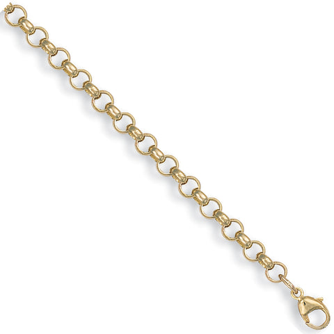 9ct Yellow Gold 5.2mm Round Belcher Chain