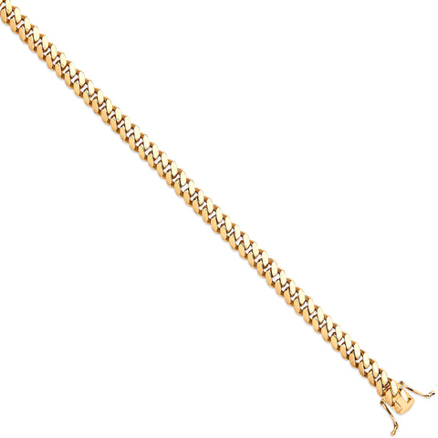 9ct Yellow Gold Miami Link 8.3mm Chain