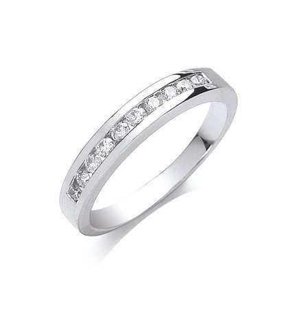 Platinum 0.25ct Diamond Eternity Ring