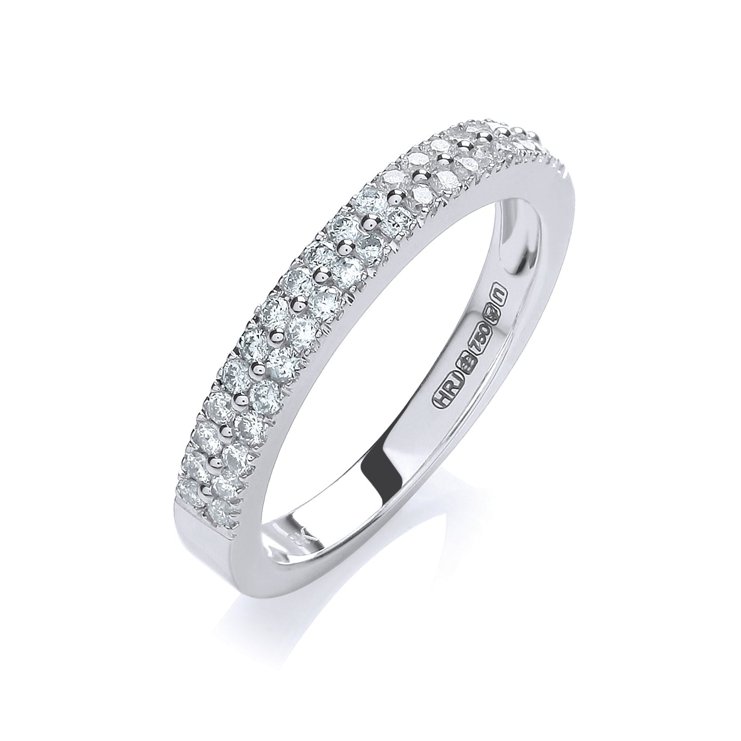 18ct White Gold 0.35ct Diamond Eternity Ring