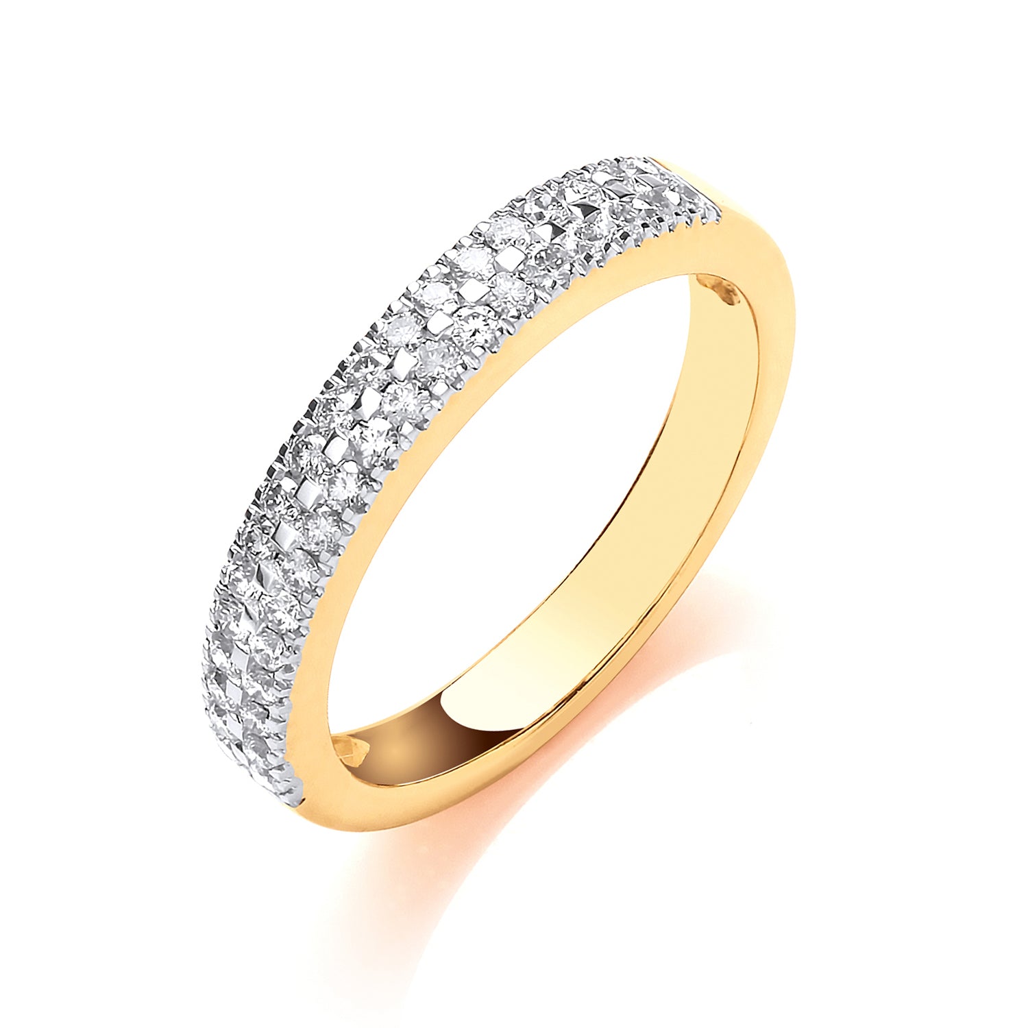 18ct Yellow Gold 0.31ct Diamond Eternity Ring