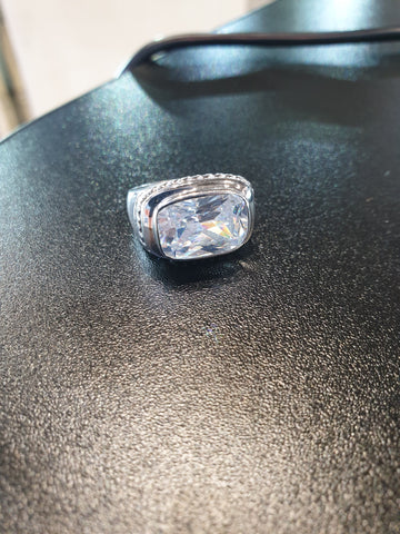 925 Sterling Silver Shield Ring