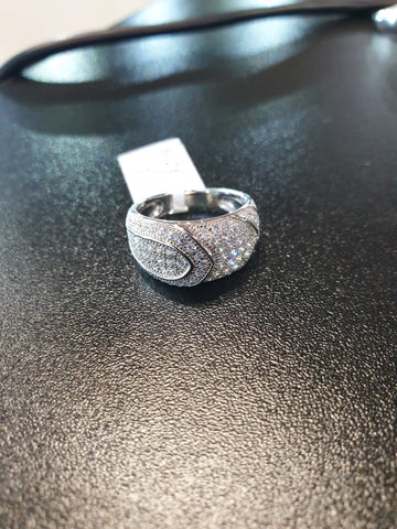 925 Sterling Silver Shield Ring