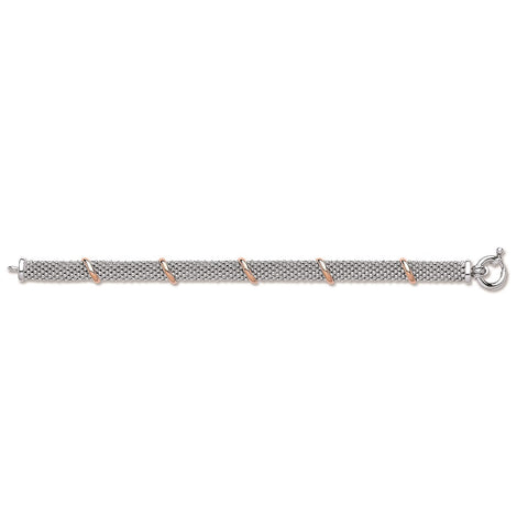925 Sterling Silver Mesh Ladies Bracelet