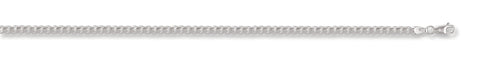 925 Sterling Silver Curb Chain 3.5mm