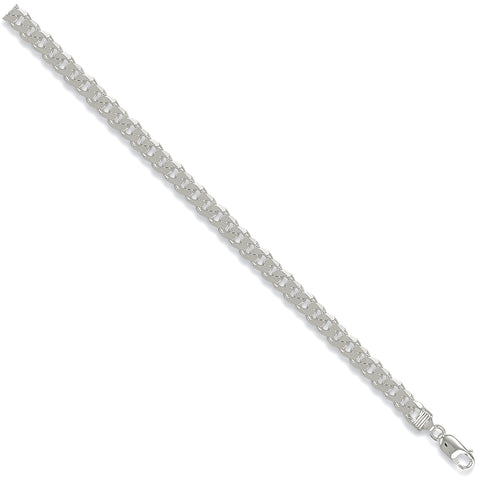 925 Sterling Silver Curb Chain 7mm