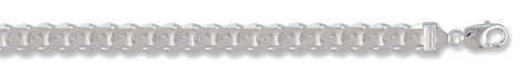 925 Sterling Silver Curb 11.3mm Chain / Bracelet