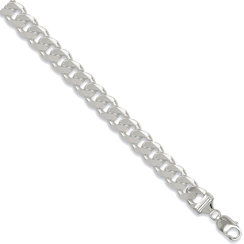 925 Sterling Silver Curb Chain 13mm