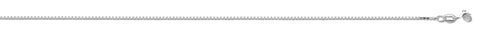 925 Sterling 1.1mm Silver Box Chain