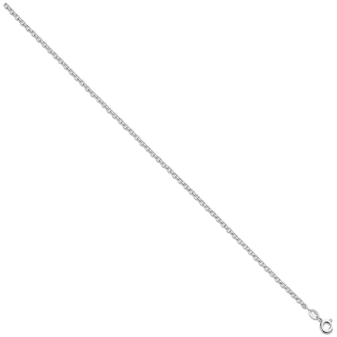 925 Sterling Silver Round Belcher Chain 2.4mm