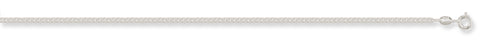 925 Sterling Silver 2mm Traditional Classic Curb Chain