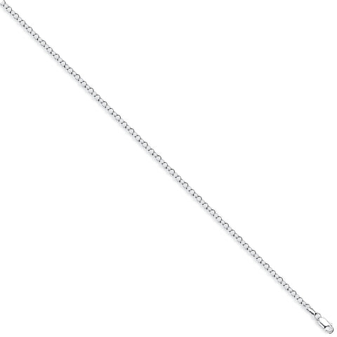 925 Sterling Silver Round Belcher Chain 3mm