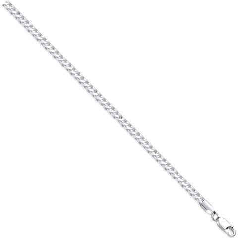 925 Sterling Silver 3mm Solid Franco Chain
