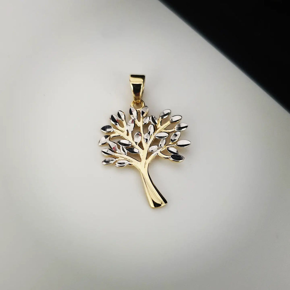 9ct Yellow Gold Hallmarked Gold Tree of Life Pendant